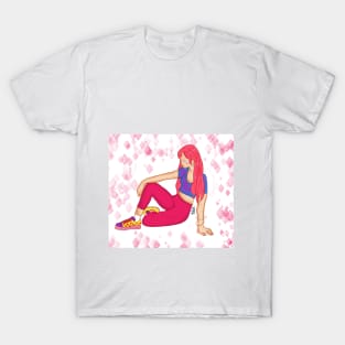 Chica rosa T-Shirt